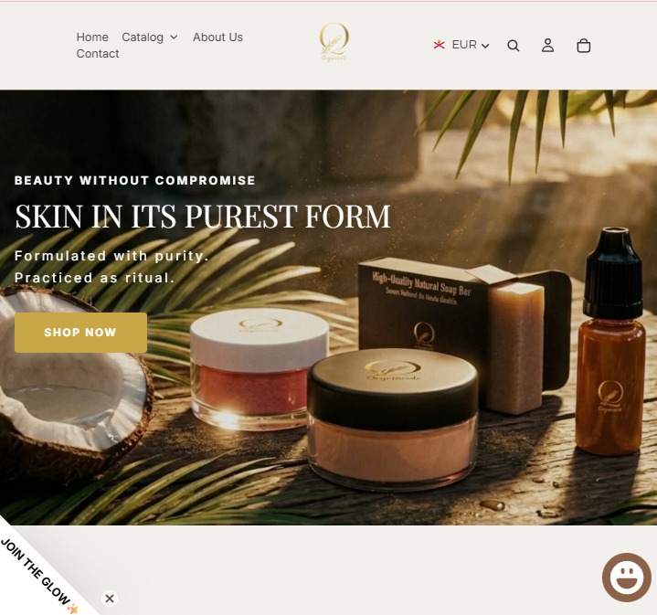 Organico project preview